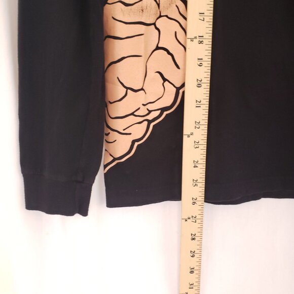 Hope For Harlow Black Be Kind To Your Precious Mind Graphic Handmade USA Size M - Picture 4 of 13